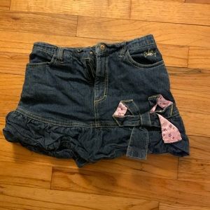 Disney jean skirt